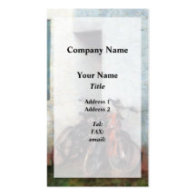 Bicycles in Yard Business Cards