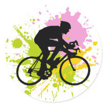 Bicyclette autocollants