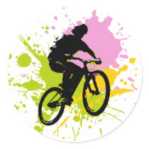 Bicyclette autocollants