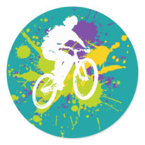 Bicyclette autocollants