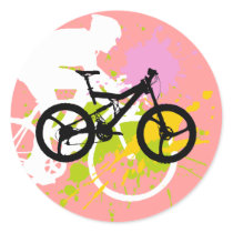 Bicyclette autocollants