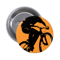 Bicyclette boutons publicitaires