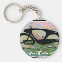 bicyclette vintage porte-clé