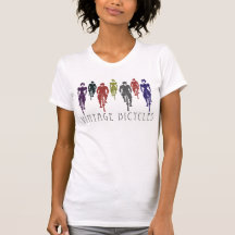 Bicyclettes vintages t-shirts