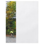 Bicyclist at Middle Bridge Woodstock VT Personalized Flyer