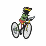 Bicyclist embroidered shirts