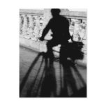 Bicyclist On Burnside Bridge, Portland, Oregon Postcards