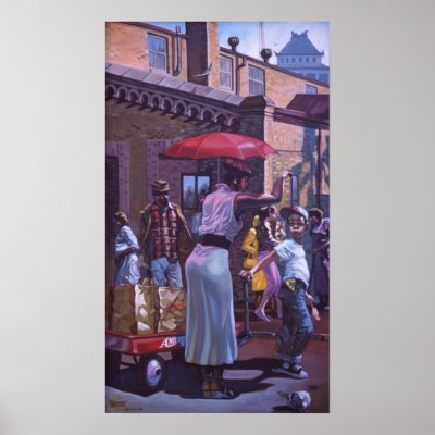 Biddle Market Memoirs Print by kcalvert