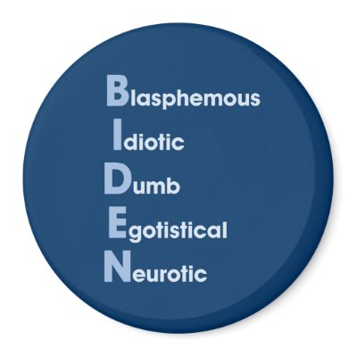 Biden Acronym Refrigerator Magnet by hellolisa