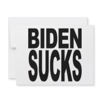 Biden Sucks Custom Invites
