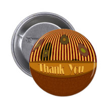 Biege Thank You Pins