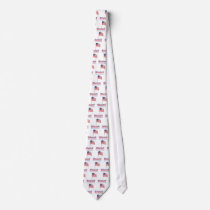 Bielat for Congress Patriotic American Flag Tie