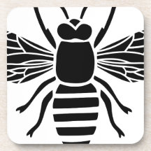 biene bee wasp wespe hummel insect fly honey getränke untersetzer