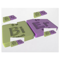 Bier as Bi Bismuth and Er Erbium Personalized Letterhead