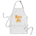 Bière je tablier (dans le vieil anglais)