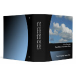 Big2" Blue Sky Custom Business Presentation Binder binders