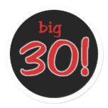Big 30 round sticker