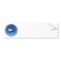 Big Air Snowboarding Bumper Sticker