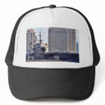 Big Aircraft Carrier Ship Trucker Hat