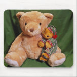Big and little teddy bears mouse pads