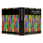 Big Art Binder 018 (1.5in) Colourful Wind