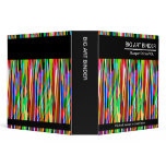 Big Art Binder 018 (2in) Colourful Wind
