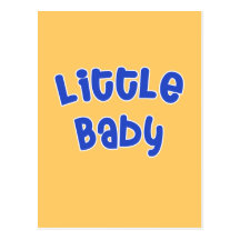 Big Baby Little Baby Matching T shirt Set Postcards