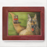 Big Bad Wolf Mouse Pad