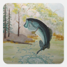 Big Bass! Stickers