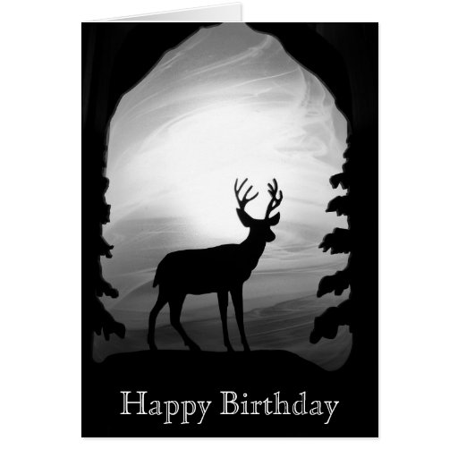 Big Beautiful Buck Greeting Cards