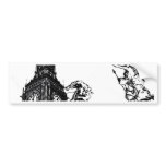 Big Ben and boudica Statue bumper stickers