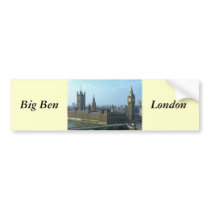 Big Ben and Houses of Parliament - London Bumper Stickers