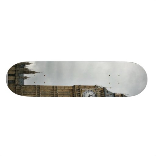 Big Ben And The Houses Of Parliament In London Skate Board Deck