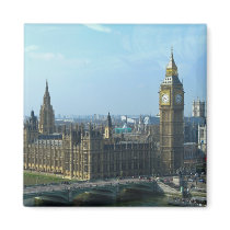 Big Ben and The Houses of Parliament London Fridge Magnet