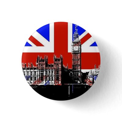 Big Ben and the Union Jack Pins by beastaish