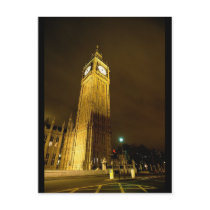 Big Ben At Night Post Cards