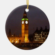 Big Ben by night Ornament
