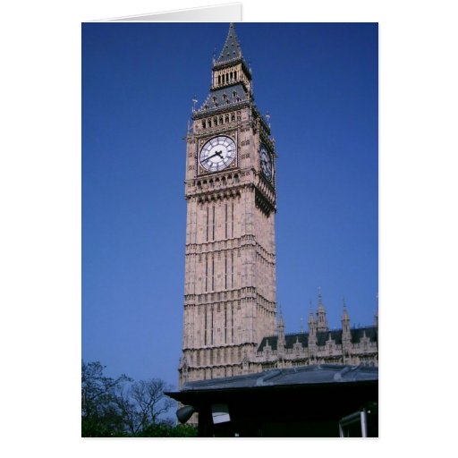 Big Ben Carte De Vœux