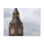 Big Ben clocktower Post Card