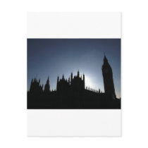 Big Ben Houses of Parliament Westminster London Post Card