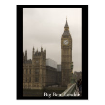 Big Ben, London Postcards