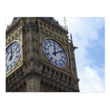 big ben post card