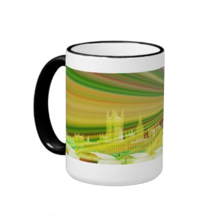 Big Ben Shining with Westminster Abbey - Mug