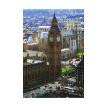 Big Ben Stretched Canvas Print