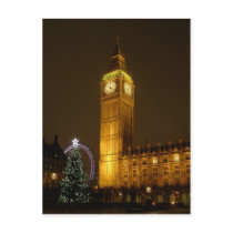 Big Ben ticks Goodnight Post Card