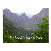 Big Bend National Park Postcard