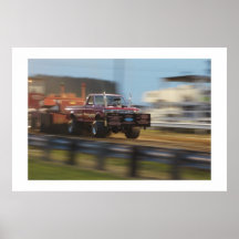 Big Block Ford At Pull Print