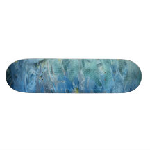 BIG BLUE CUSTOM SKATE BOARD