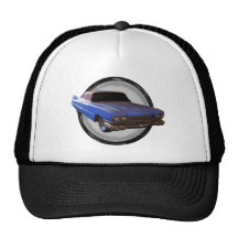 Big Blue Fin 1959 Cadillac Hat