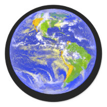 Big Blue Planet Earth Sticker